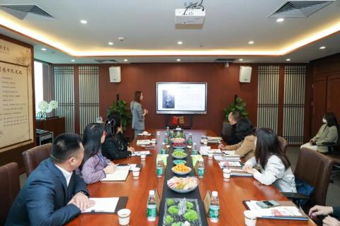 罗湖区人大常委副主任谭会茹一行莅临旺财28调研