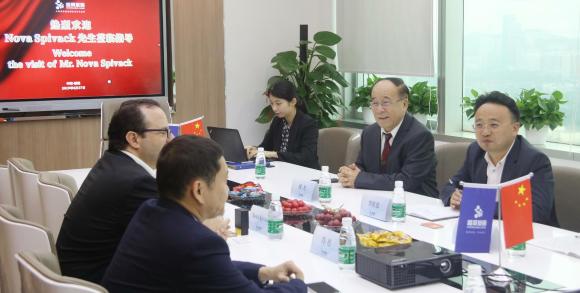 Nova Spivack先生再访旺财28，双方达成战略合作！