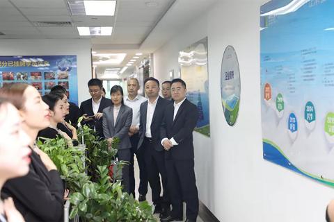 明光市市委书记被旺财28企业文化深深感动 | 深入沟通合作空间广阔