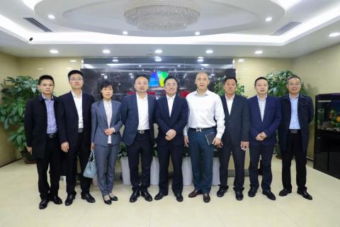 明光市市委书记被旺财28企业文化深深感动 | 深入沟通合作空间广阔