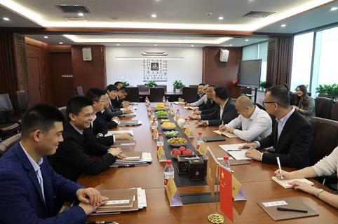 明光市市委书记被旺财28企业文化深深感动 | 深入沟通合作空间广阔